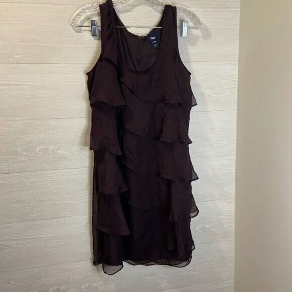 GAP Women's Scoop Neckline Tiered Sleeveless Dress - Picture 3 of 6